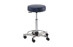 Round Seat Stool w/ Thick Cushion